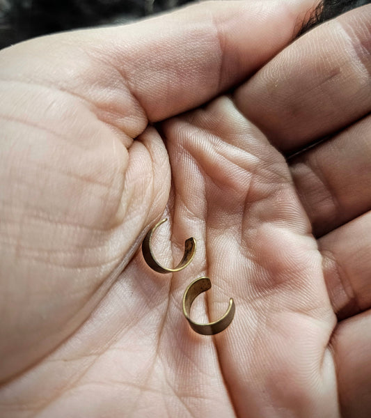 DOUBLE Earcuff / Brass