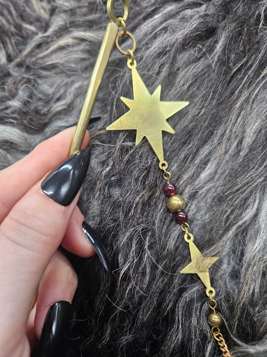ASTERIA Hairstick / Brass