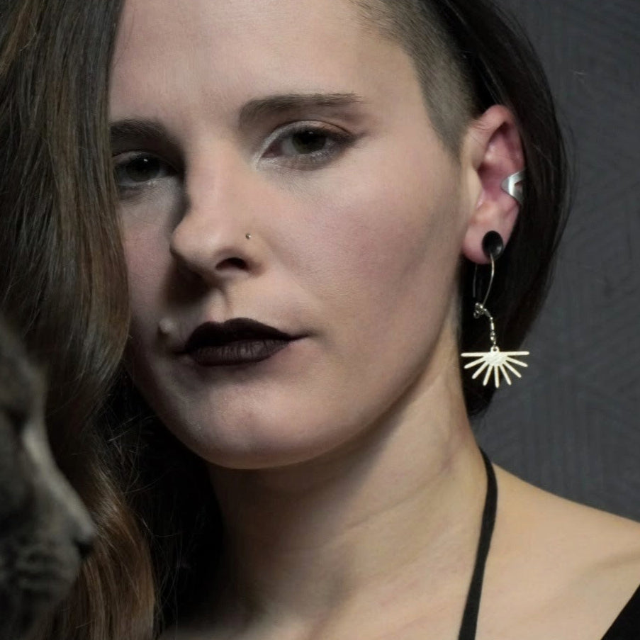 BEAM Earrings / Silver