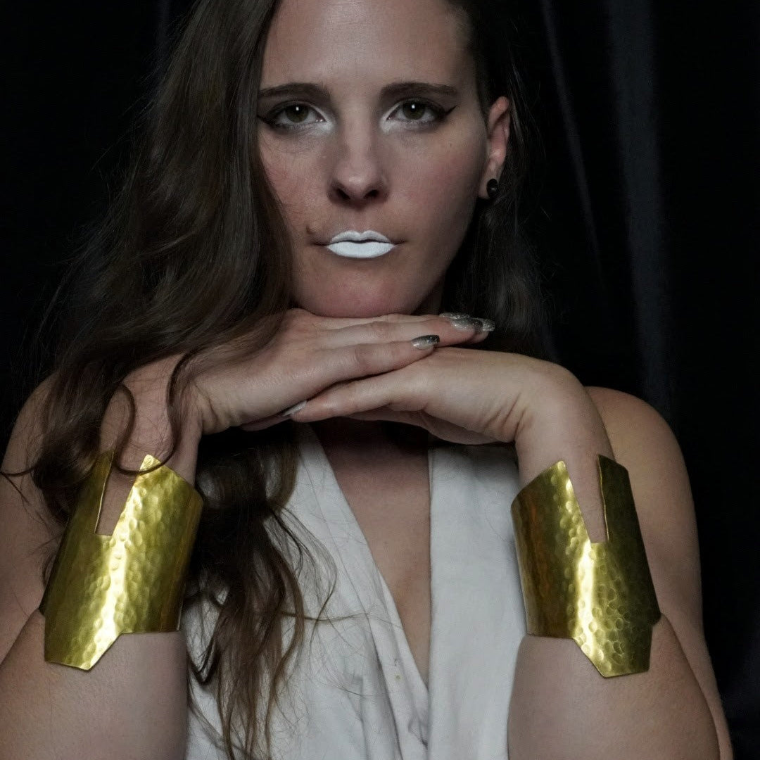 ATHENA Bracer-Cuff / Brass