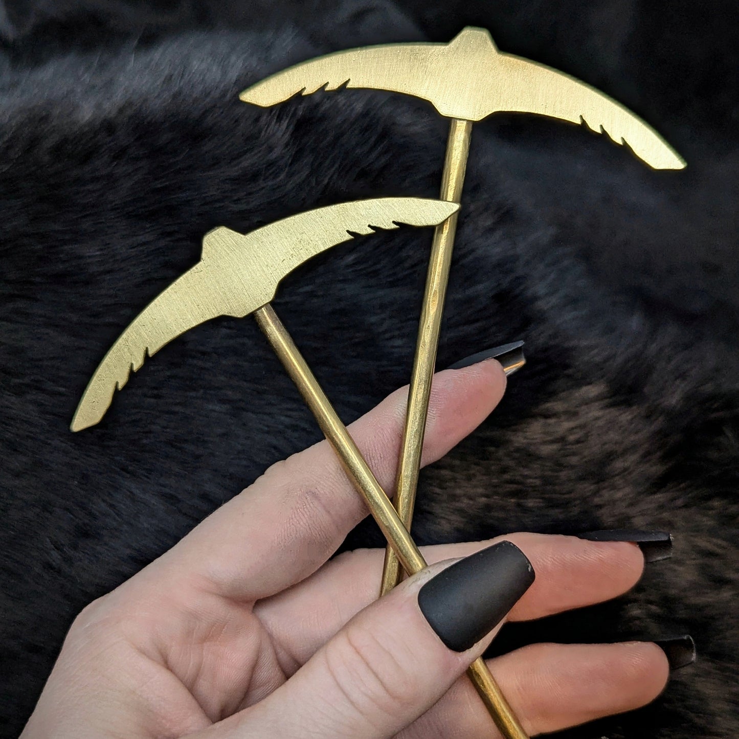 ODIN'S RAVEN Hair Stick