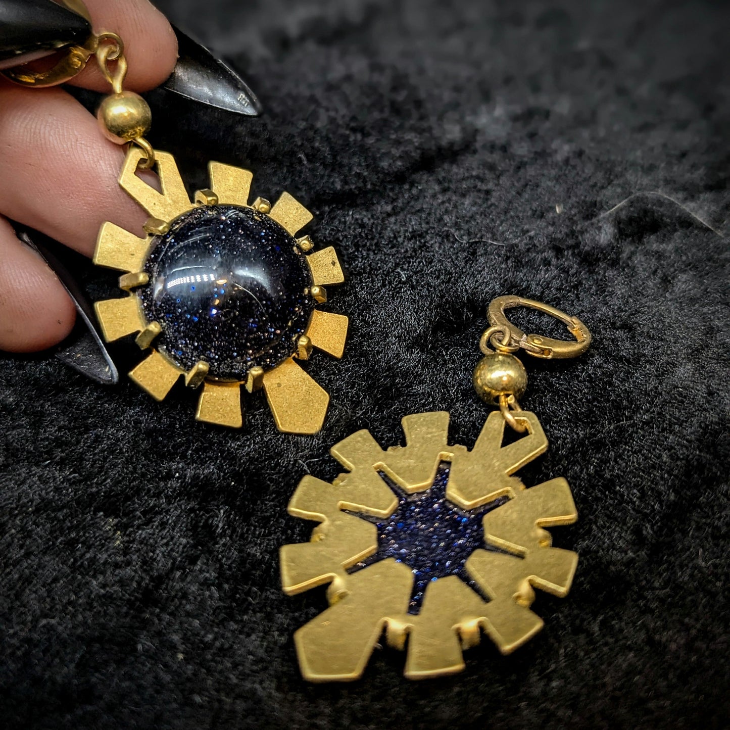 HYPERDRIVE Earrings / Brass