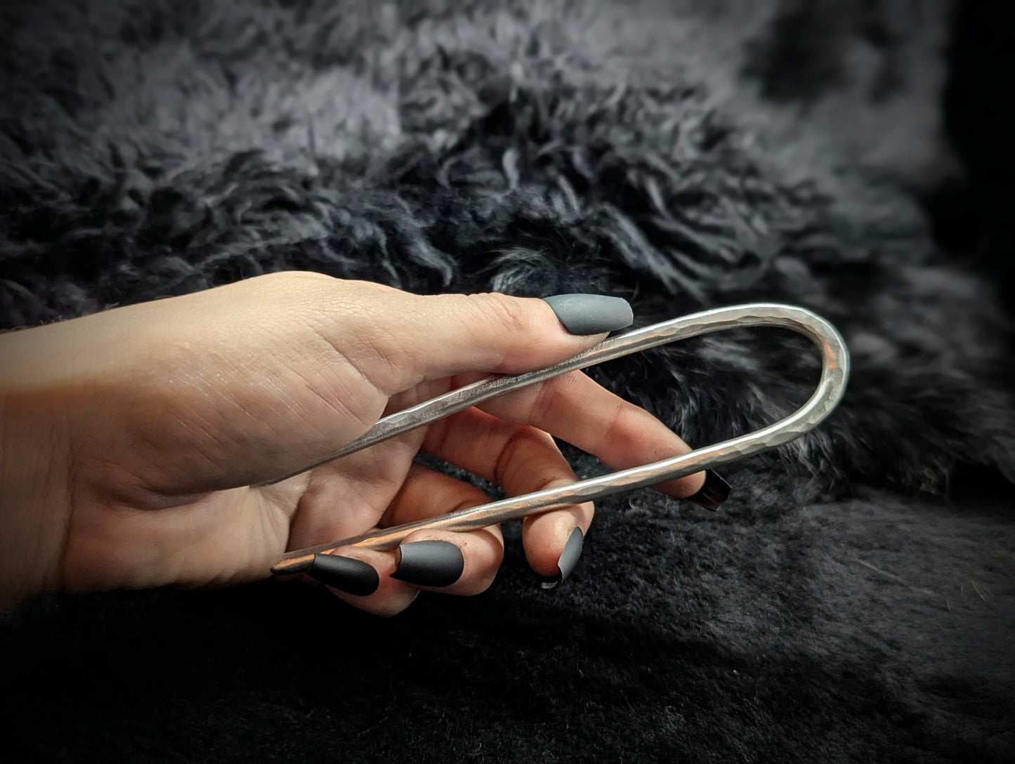 DARKSTAR MACHINATIONS - Simple Hair - Stick / Aluminum - hairstick