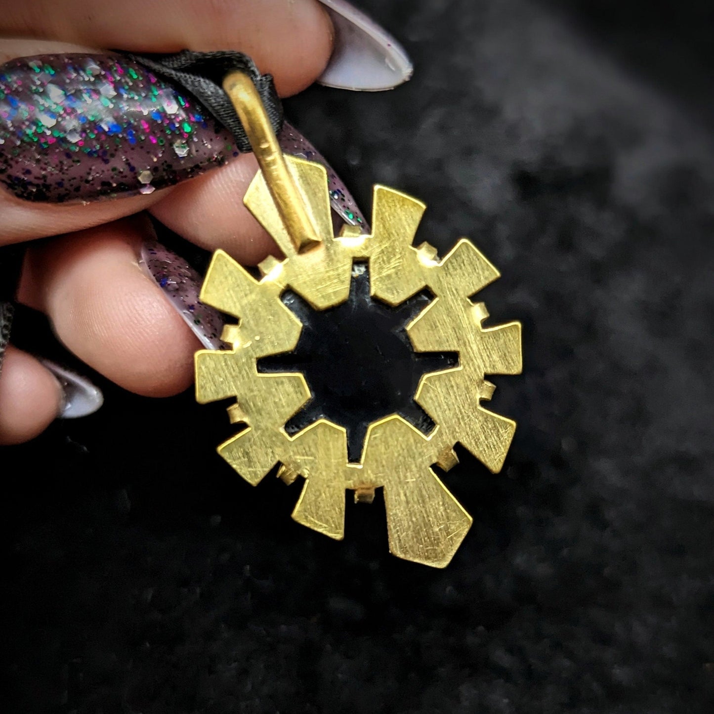 Mini HYPERDRIVE Pendant / Brass