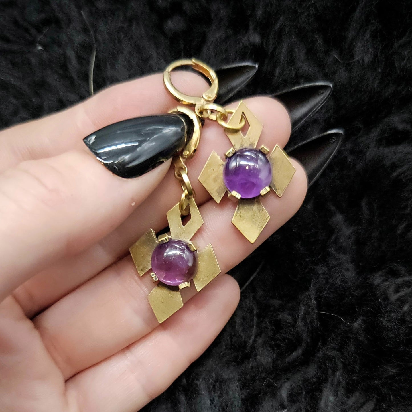 NOVA Earrings / Brass