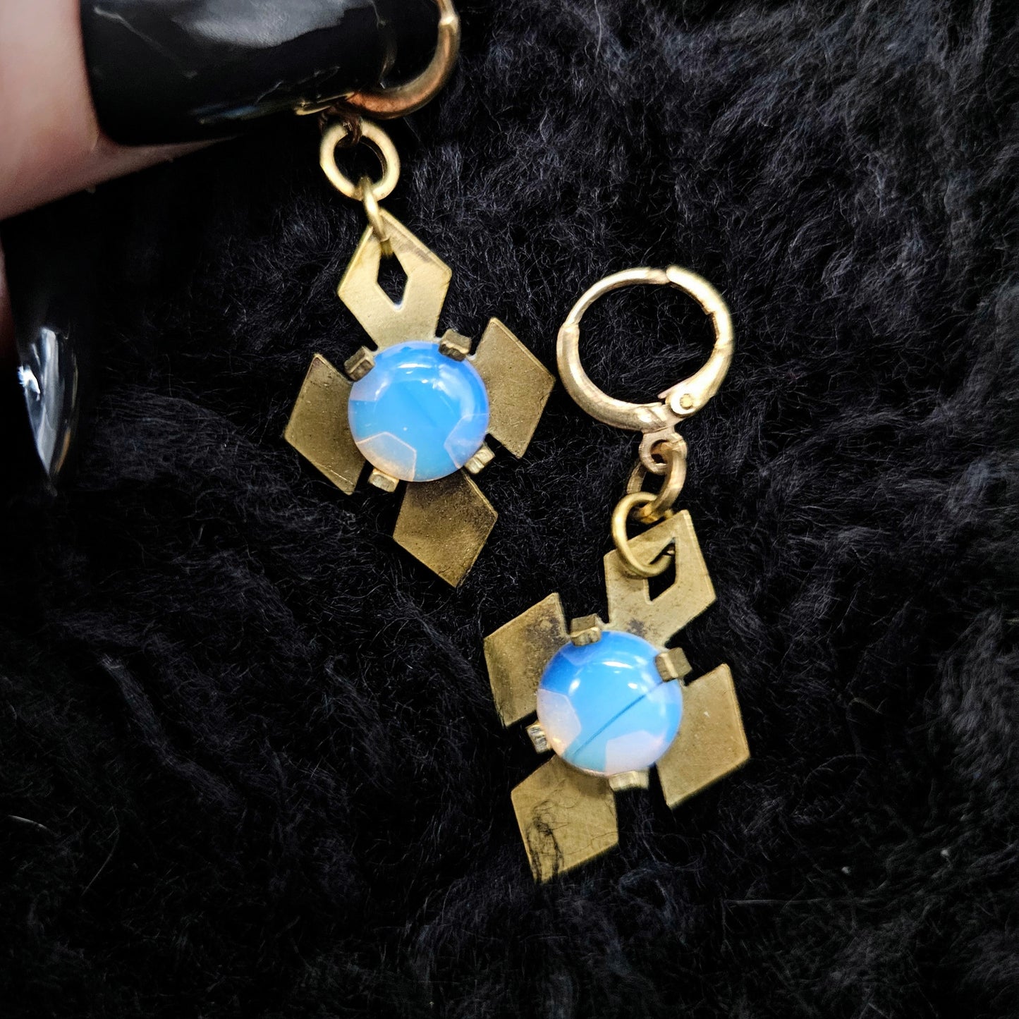 NOVA Earrings / Brass