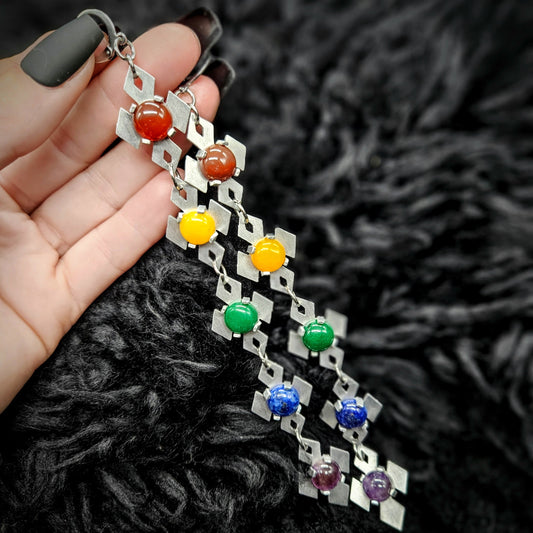 PRIDE NOVA Dangle Earrings / Aluminum