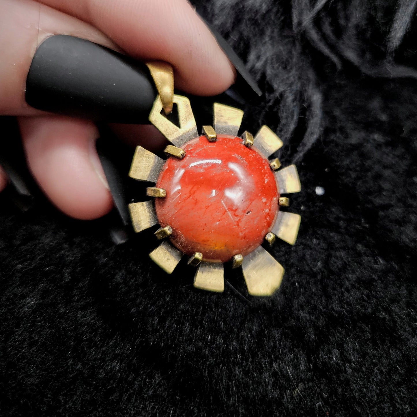 Mini HYPERDRIVE Pendant / Brass