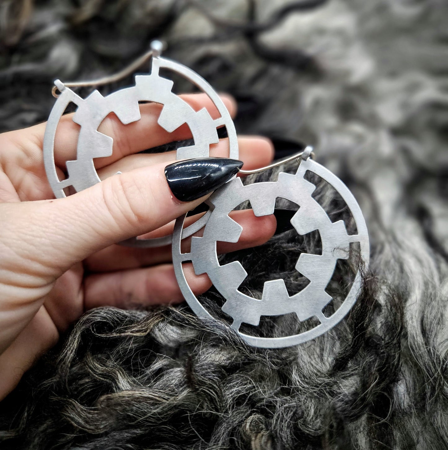 IMPERIAL Earrings / Aluminum