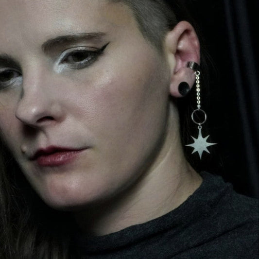 DOUMU STAR Earcuff / Silver