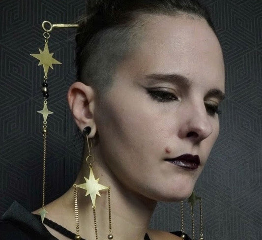 ASTERIA Hairstick / Brass