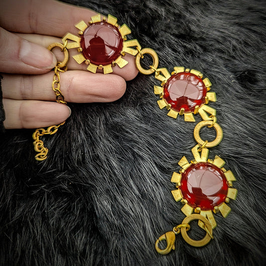 ELIZABETH Red Agate Bracelet