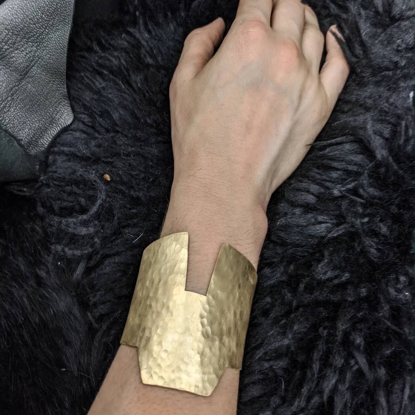 DARKSTAR MACHINATIONS - ANTIOPE Cuff / Brass - bracelet