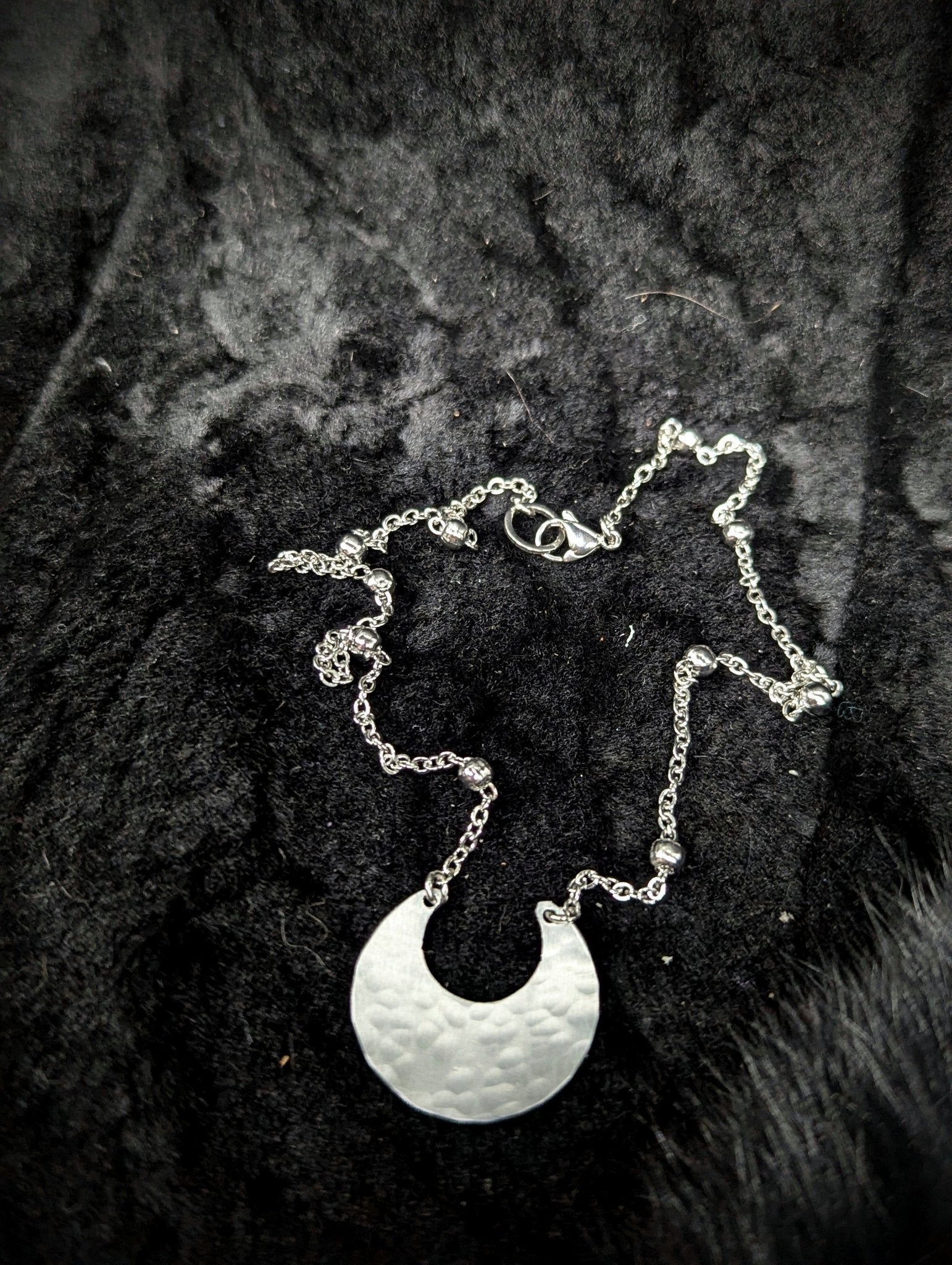 DARKSTAR MACHINATIONS - LUNA Necklace / Aluminum - necklace