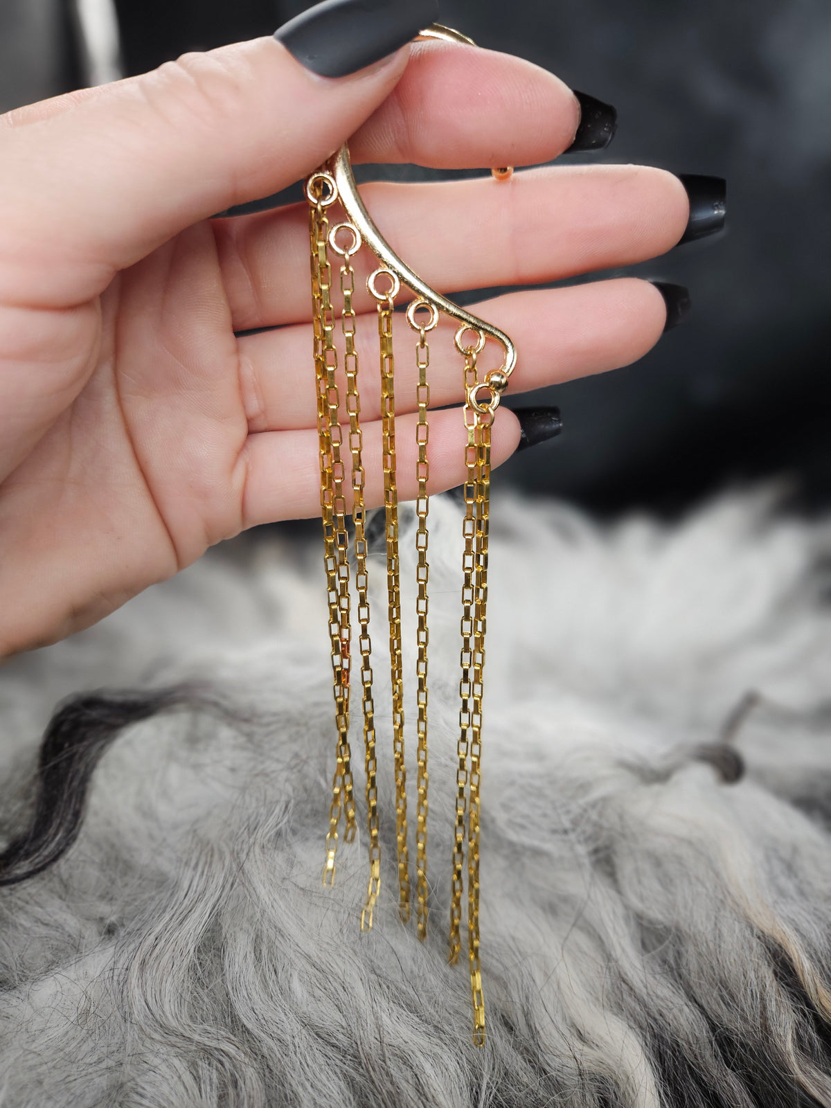 FALL Earcuff / Brass