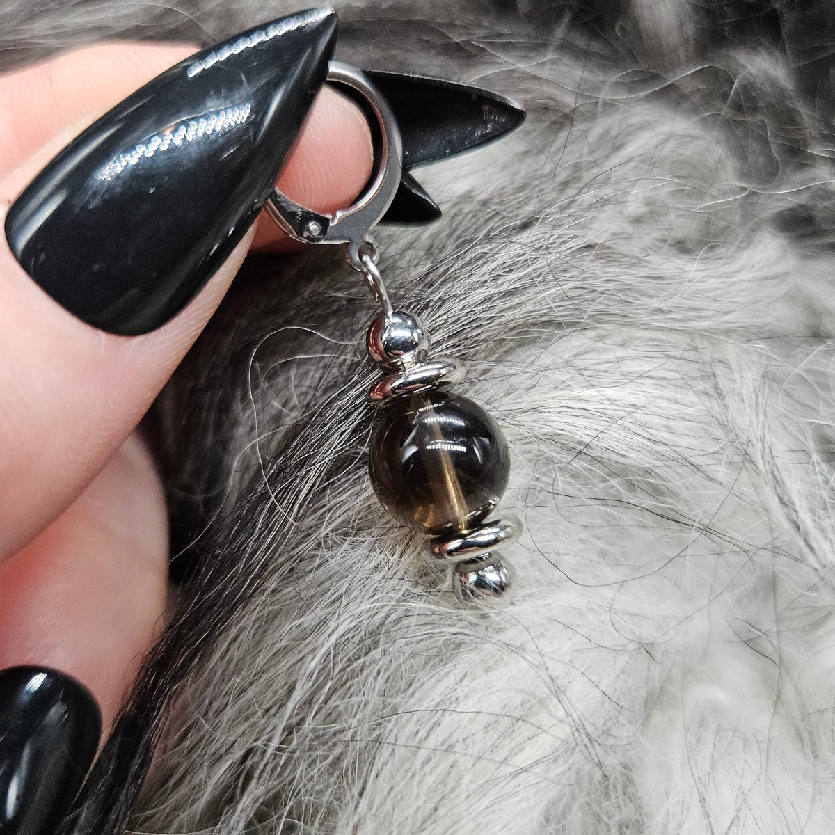 Lantern Single Earring / Stainless