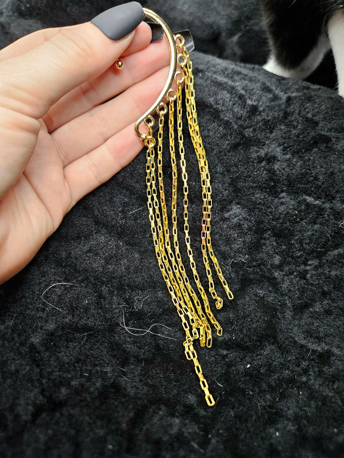 FALL Earcuff / Brass