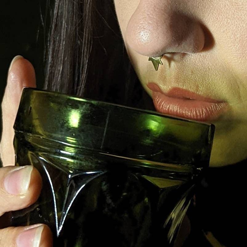 DARKSTAR MACHINATIONS - DOUMU Septum Ring / Brass - 