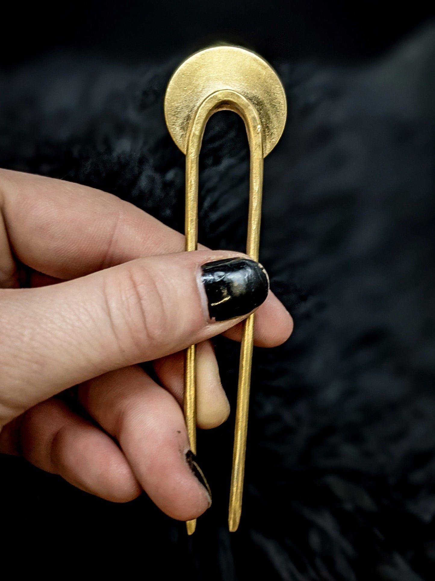 DUSK Hair-Fork / Brass